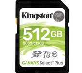 Canvas Select Plus 512 GB SDXC UHS-I Clase 10, Tarjeta de memoria