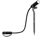 Paulmann Plug & Shine Set de luces de jardín LED Plantini (2 W, Enchufe IP44 con contacto de toma a tierra, IP44)