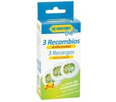 Humydry Pack de recambios para el deshumidificador Mini Tab (Manzana, 3 ud.)