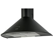 Cata Campana de pared Q 900 BK (Ancho: 90 cm, Máx. Potencia del ventilador en modo extracción: 645 m³/h, Negro) + Garantía BAUHAUS 5 años para...