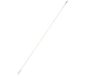 Varilla para cortinas (L x An x Al: 1.030 x 50 x 50 mm, Aluminio, Blanco)