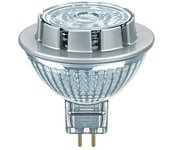 Osram Bombilla LED Superstar MR16 (GU5,3, Intensidad regulable, Blanco cálido, 621 lm, 7,8 W)
