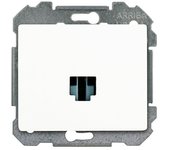 Siemens Delta Iris Toma de teléfono RJ11 (Blanco)