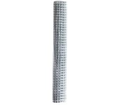 Malla metálica Electrosoldada (L x Al: 5 x 1 m, Alambre de acero, Efecto aluminio, 13 mm)