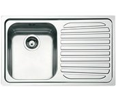 Smeg Fregadero encastrable SP791 D (50 x 79 cm, Acero inoxidable)