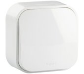 Legrand Pulsador Forix (Blanco, Montaje en superficie, 6 A)