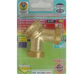 Conector en Y para riego (Latón)
