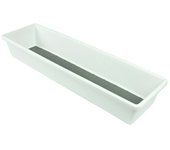 Deblanch Organizador (34 x 9 x 5 cm, Blanco)