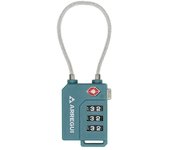 Arregui Candado con combinación A-1313120 (An x L: 31 x 13 mm, Plástico, Número de dígitos en combinación: 3 ud., Verde)
