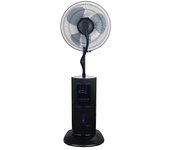 PR Klima Ventilador de pie con nebulizador (Negro, 45 cm, 128 cm) + Garantía BAUHAUS 5 años para equipos eléctricos y motorizados