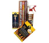 Kit de accesorios para chimeneas (4 pzs.)