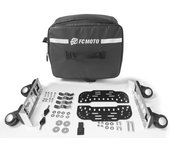 FC-Moto Alu Topcase Trolley 48 L Maleta - Negro
