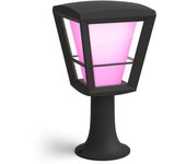 Philips Hue White & Color Ambiance Lámpara de pedestal para exteriores Econic - Negro