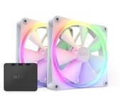 F140 RGB TWIN Carcasa del ordenador, Procesador Ventilador 14 cm Blanco 2 pieza(s)