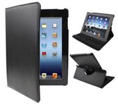 Cool Funda Giratoria Polipiel Función Soporte Negra para iPad 2 / iPad 3 / 4