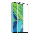Muvit Protector Cristal Templado Curvo con Marco Negro para Xiaomi Mi Note 10/Note 10 Pro