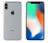Muvit Pack Funda Cristal Transparente + Protector de Pantalla para Apple Iphone XS Max