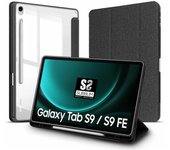 Sublim Clear Shock Case Funda Negra para para Samsung Galaxy Tab S9 11"/S9 FE 10.9"