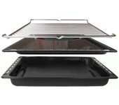 Conjunto 3 Piezas - Pack Parrilla Y Bandejas Horno Teka 370x460mm