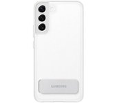 Samsung Clear Standing Cover Funda Transparente con Soporte para Galaxy S22 Plus