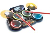 Batería Electrónica VTech Kidi DJ Drums LCD Bluetooth Grabadora Iluminación Neón