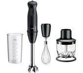 Batidora Braun Minipimer MultiQuick 5 MQ50202MBK 1000W 21 Velocidades Acero Inox