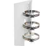Soporte de cámara Hikvision DS-1275ZJ acero inoxidable una pieza hasta 10kg plata
