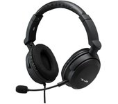 Auriculares The G-lab con cable, micrófono plegable y control de volumen en cable