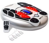 Bonplus Bp Estimulador Circulatorio, Masajeador De Pies Con Electrodos, 99 Niveles