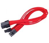 SilverStone PP07-PCIR Cable Extensor de Alimentación 8 Pin a PCI-E 6+2 Pin 25cm Rojo