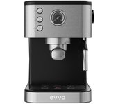 Cafetera Espresso Evvo Intensa 20 1.5L 20 bares con vaporizador y manómetro acero