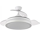 Ventilador led con aspas retráctiles esparta plus cct (72w)