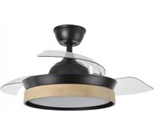 Ventilador led aspas plegables iglu mini cct (72w)