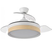 Ventilador led aspas plegables iglu mini cct (72w)