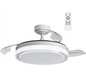 Ventilador led con aspas plegables aneto cct (45w)