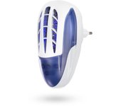 Tristar IV-3701 Mata insectos con alcance de 12 m² y bandeja colectora, con enchufe, rejilla de alto voltaje 600-800 V, potencia lampara UV LED 3 x 0,5 W, dimensiones: 6,5 x 10,5 x 12,5 cm, 2,2 W