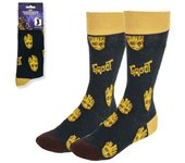 CERDÁ LIFE'S LITTLE MOMENTS Calcetines diseño caras Groot Guardians Of The Galaxy Talla 38-45 Cómodos y Suaves - Calcetines con Estilo Único y Licencia Oficial