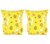 Swim Essentials Flotador flotante para Niños Piscina, con dos cámaras de aire e interior plano, cómodo, color amarillo