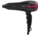 Solac - Secador de Pelo Fast 2200 Légere | Ultra Ligero 340g | 2200W de Potencia | 3 Temperaturas y 2 Velocidades | Botón de Aire Frío | Filtro Extraíble | Mango Ergonómico | Anilla para Colgar