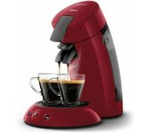 Philips HD6553/81 SENSEO ORIGINAL cafetera en c�psulas, Aroma Booster, Crema Pus, 1 o 2 tazas, Rojo