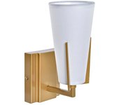 Lámpara de pared dkd home decor 25w dorado metal poliéster blanco 220 v (12 x 14 x 25 cm)