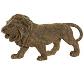 DKD Home Decor Figura Decorativa de la Marca León Resina (30 x 9.4 x 16.7 cm) (Referencia: S3019643)