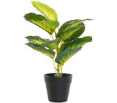 DKD Home Decor Planta Decorativa PVC Polipropileno 25 x 25 x 30 cm - Marca EAN: 8424001938650