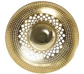 Aplique de pared dkd home decor dorado metal 40 w indio 220 v 40 x 40 x 15 cm