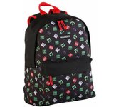 MINECRAFT Mochila Escolar Americana TNT, Unisex niños, Multicolor, Grande