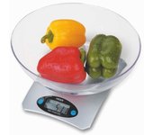 Haeger KS-05B.002B báscula de cocina Acero inoxidable Rectángulo Báscula electrónica de cocina