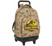 Mochila escolar con ruedas jurassic world 33 x 45 x 22 cm