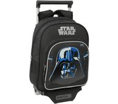 Safta STAR WARS REBELLION - Mochila Infantil con Carro 705, Ideal para Niños de Diferentes Edades, Cómoda y Versátil, Calidad y Resistencia, 27x10x33 cm