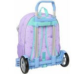 Safta FROZEN SPIRIT - Mochila Escolar 180, Espalda Ergonómica, con Carro Evolution, Ideal para Niños de Diferentes Edades, Cómoda y Versátil, Calidad y Resistencia, 33x14x42 cm
