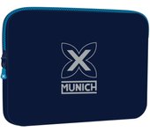 Safta MUNICH NAUTIC - Funda para Portátil 15.6'', Mochila, Ideal para Niños de Diferentes Edades, Cómoda y Versátil, Calidad y Resistencia, 39.5x3.5x27.5 cm, Color Azul Marino